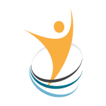 victory icon in a white circle